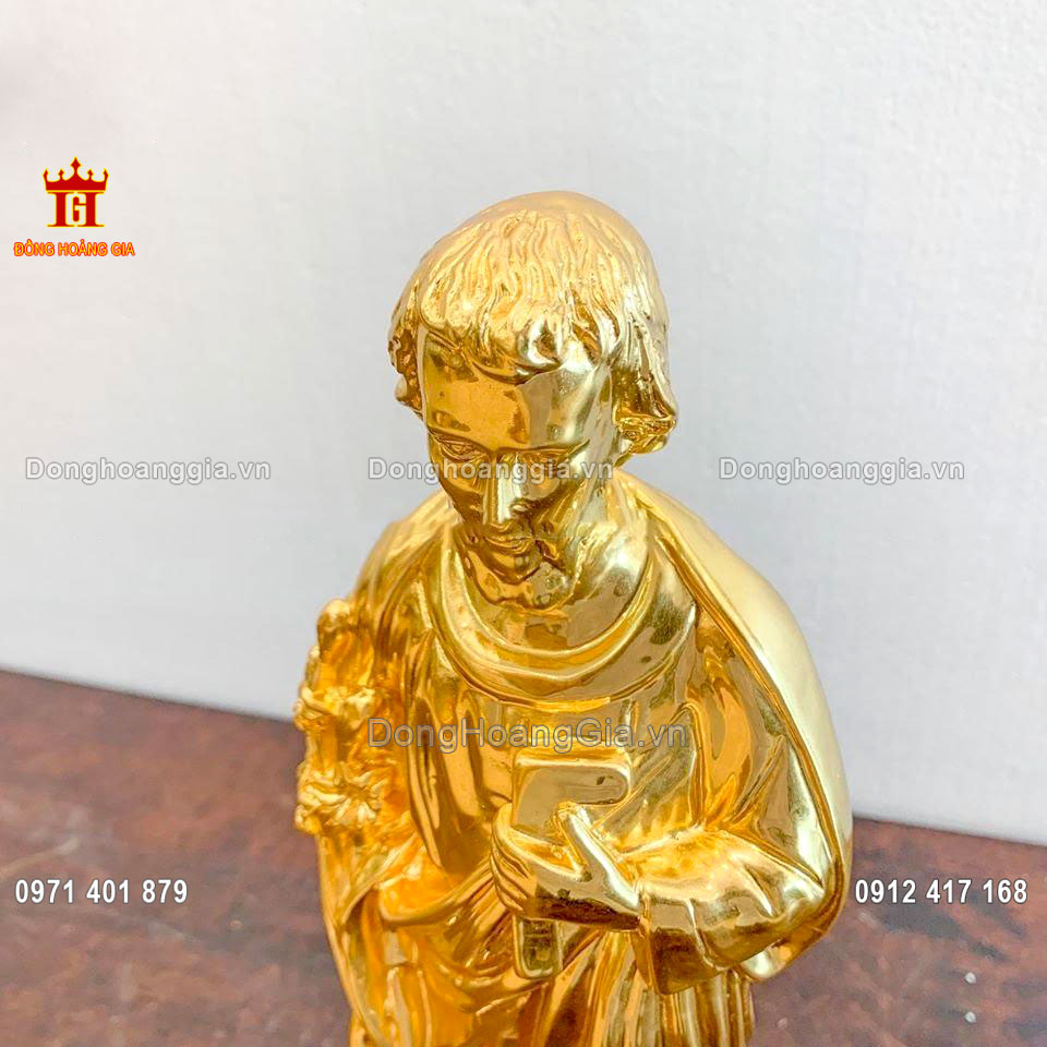 Nguyên liệu chế tác tượng chân dung là đồng nguyên chất loại I